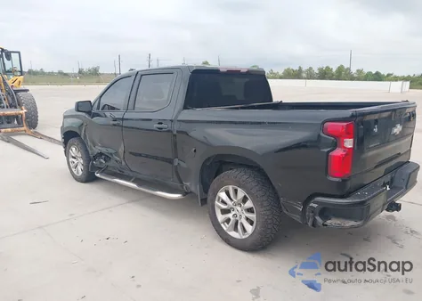 2021 Chevrolet Silverado 1500 2Wd Short Bed Custom from USA, damaged, VIN 3GCPWBEK0MG421611